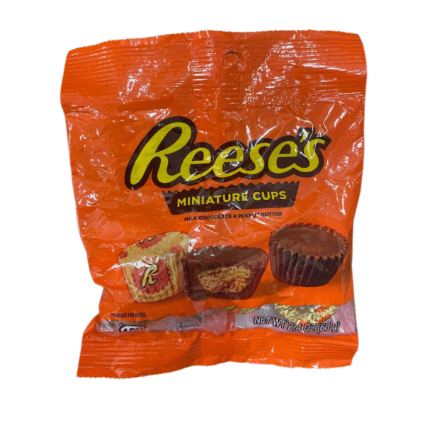 Reese's Miniature Cups - Leche con Chocolate y Mantequilla de Maní (68g)