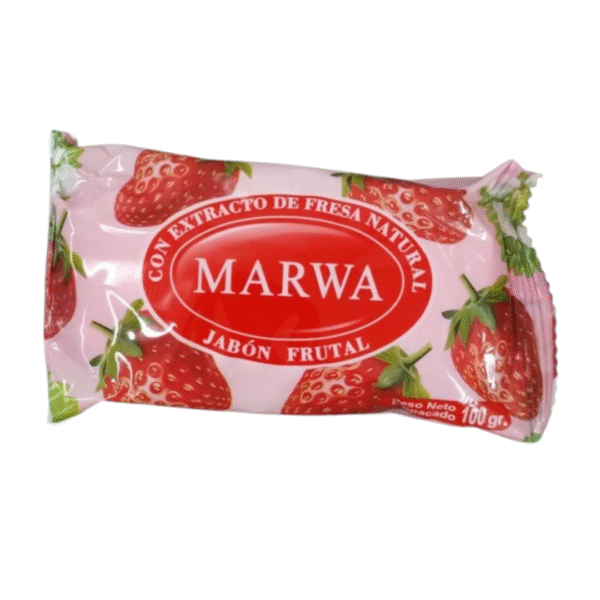 Jabón de Baño-Fresa - Marwa (100g)