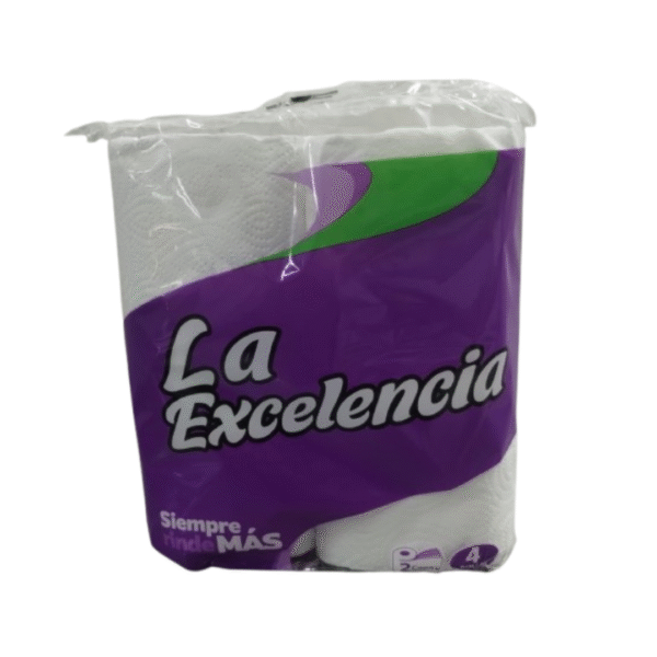 Papel Sanitario - La Excelencia (4 Rollos)