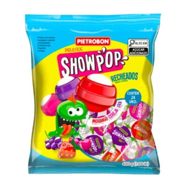 Chupa Chupa de Fresa, Cereza y Uva - Pietrobon (480g)