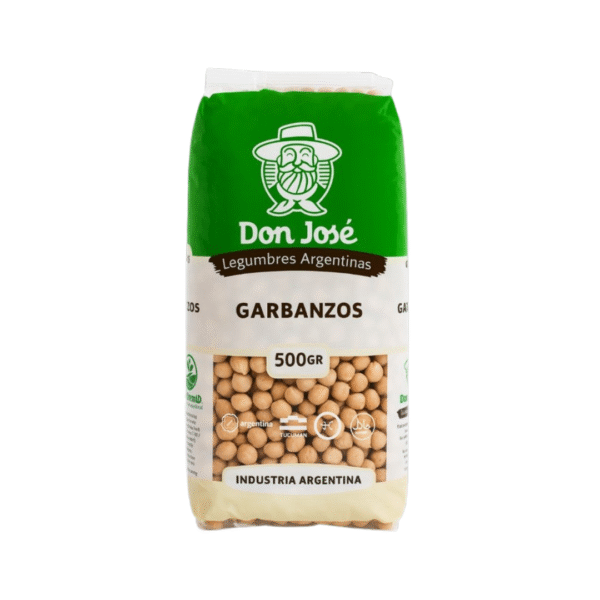 Garbanzos - Don Jose Legumbres-Argentinas (500g) Garbanzos - Don José (500g)