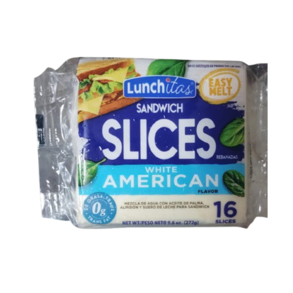 Queso Americano Blanco - Lunchitas (272g)