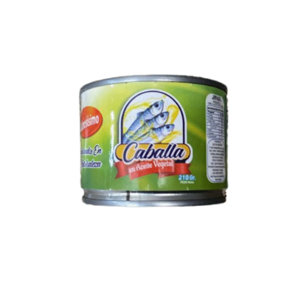 Caballa en Aceite Vegetal - Sabrosísimo (210g)
