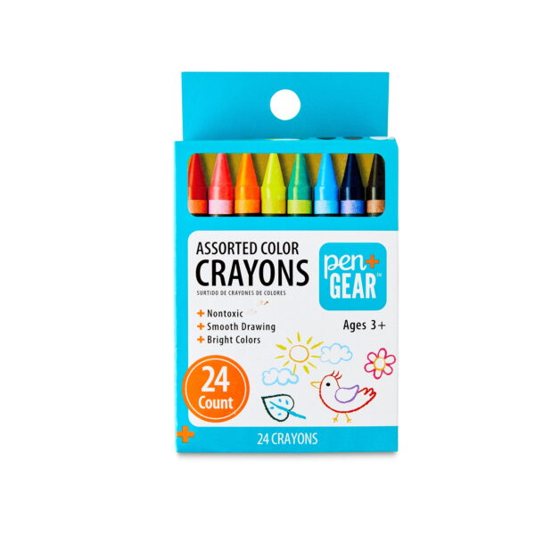 Crayolas - Pen+Gear (Pack de 24 Crayolas)