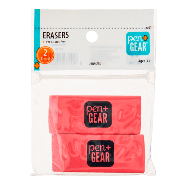Gomas de Borrar - Pen+Gear (Pack de 2 Gomas)
