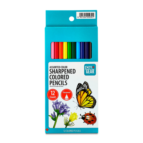 Lápices de Colores - Pen+Gear (Pack de 12 Lápices)