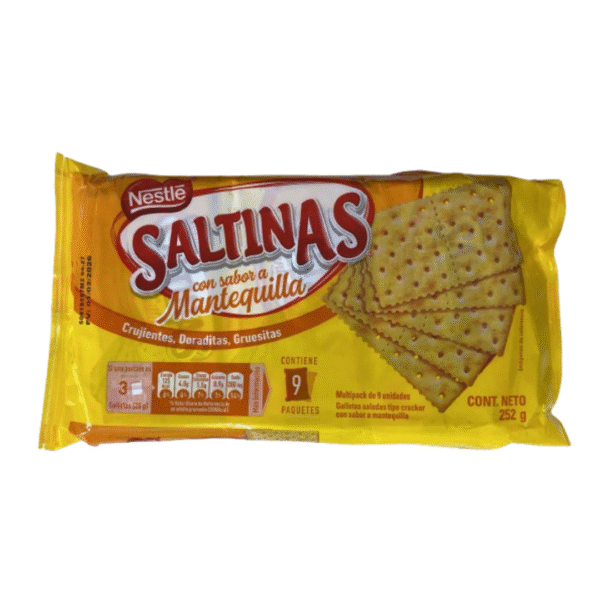 Galletas de Soda con Sabor a Mantequilla - Nestle (252g)