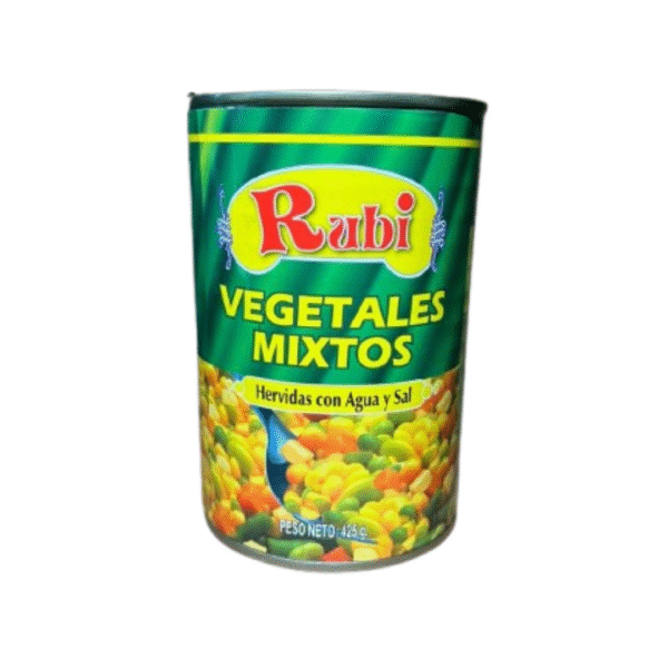 Vegetales Mixtos - Rubi (425g)