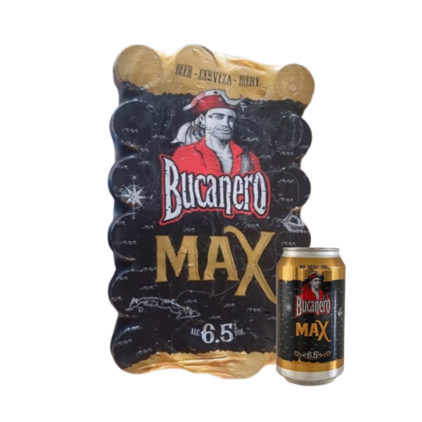 Cerveza - Bucanero Max (24U x 355ml)