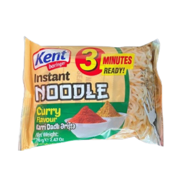 Fideos Instantaneos Sabor a Curry - Kent (70g) Fideos Instantáneos - Sabor a Curry (70g)