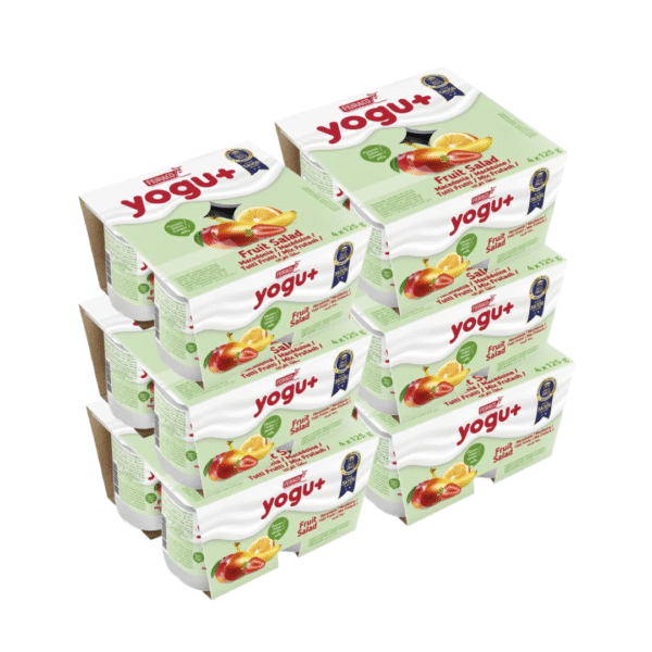 Yogurt Macedonia - Yogu+ Feiraco (48 x 125g) Yogurt Macedonia - Yogu+ Feiraco (24U x 125g)