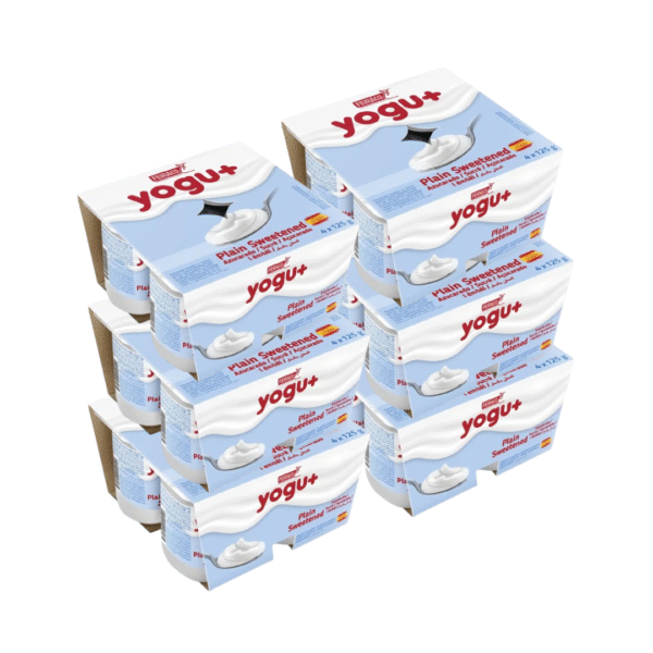 Yogurt Natural Azucarado - Yogu+ Feiraco (48 x 125g) Yogurt Natural Azucarado - Yogu+ Feiraco (24U x 125g)