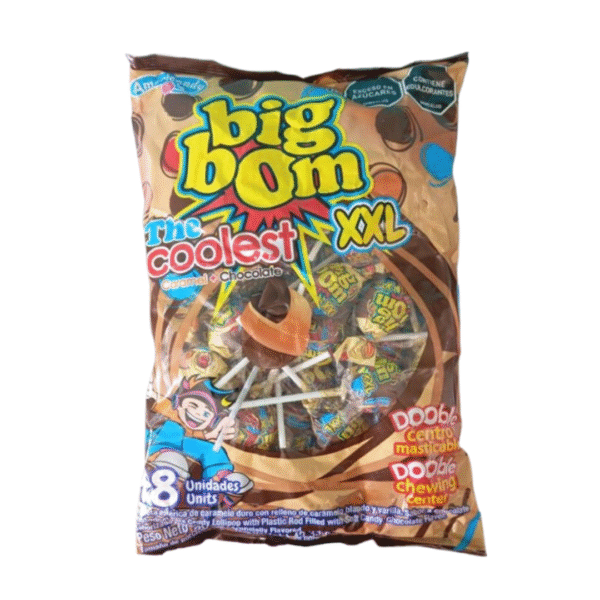 Chupa Chupa de Doble Centro Masticable - Big Bom (1.2kg)