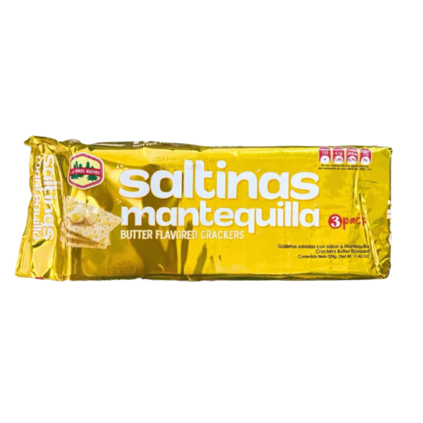 Galletas de Soda con Sabor a Mantequilla - Los Pinos Nuevos (324g)