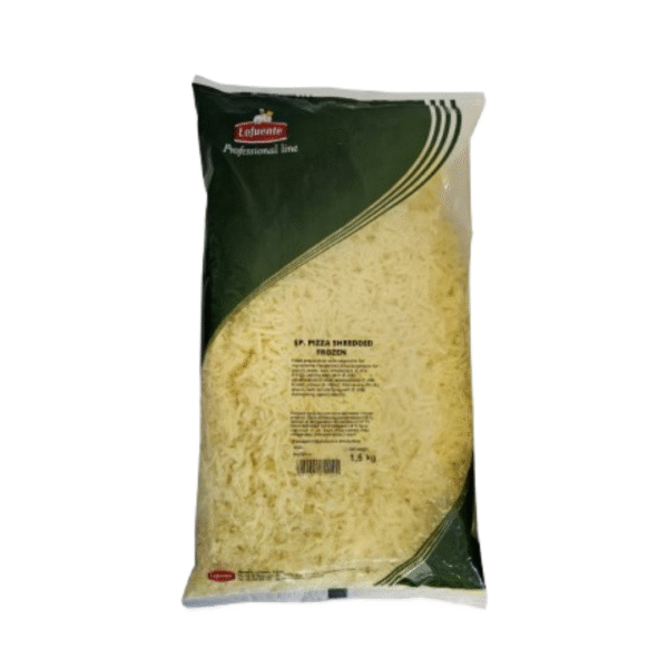 Queso Rayado para Pizza - La Fuente (1.5kg) Queso Rayado para Pizza - La Fuente (1.5kg)