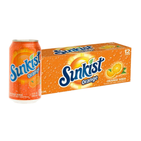 Refresco de Naranja - Sunkist (12U x 355ml)