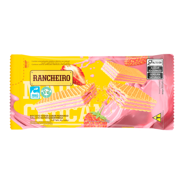 Sorbeto con Relleno de Fresa - Rancheiro (78g)