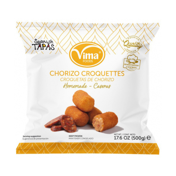 Croquetas de Chorizo Caseras - Vima Foods (500g) Croquetas Casera de Chorizo - Vima Foods (500g)