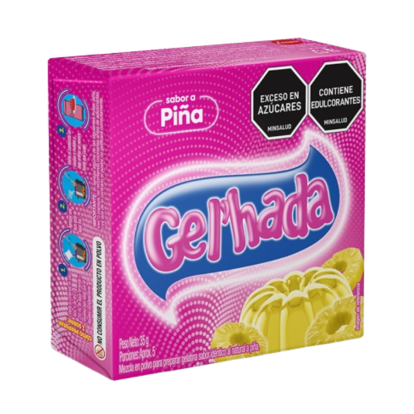 Gelatina de Piña - Gelhada (35g)