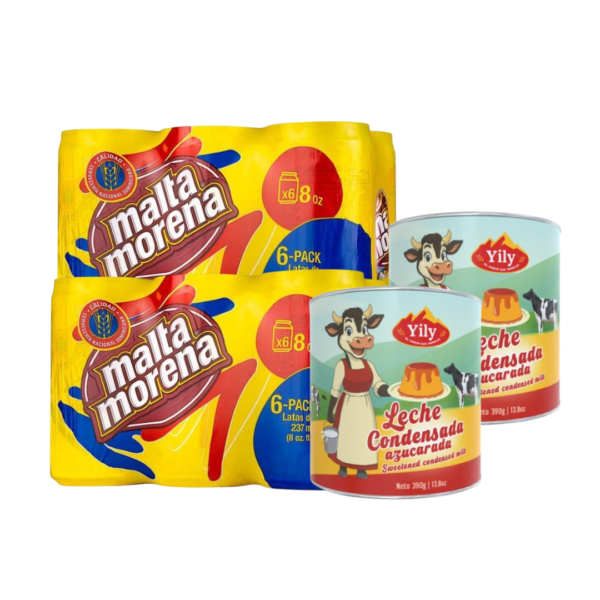 Malta - Morena con Leche Condensada Azucarada - Yily