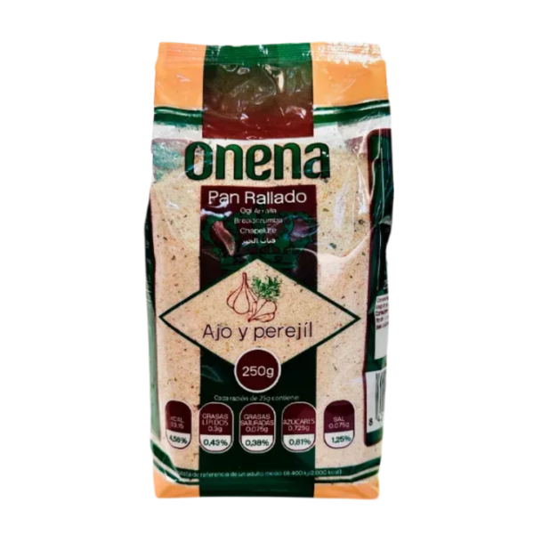 Pan Rallado con Ajo y Perejil (250g)