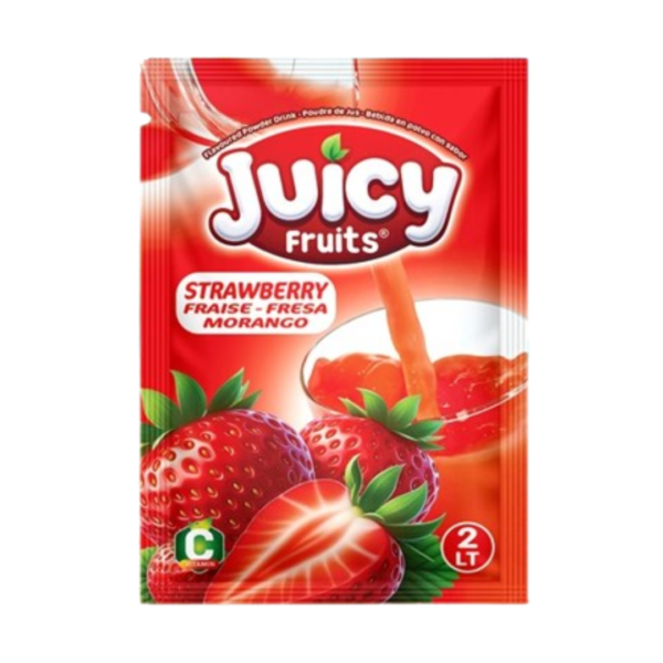 Refresco de Fresa - Juicy Fruits (10g) Refresco de Fresa - Juicy Fruits (26 x 10g)