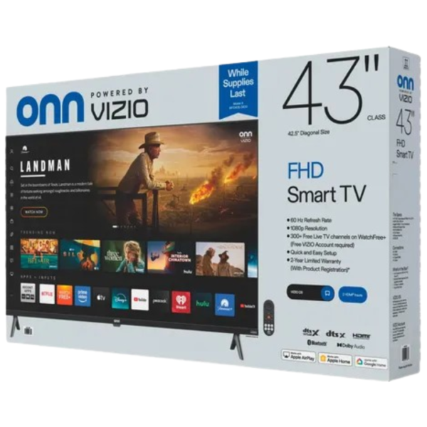 Smart TV 43 - Onn Vizio Smart TV 43" - Onn Vizio