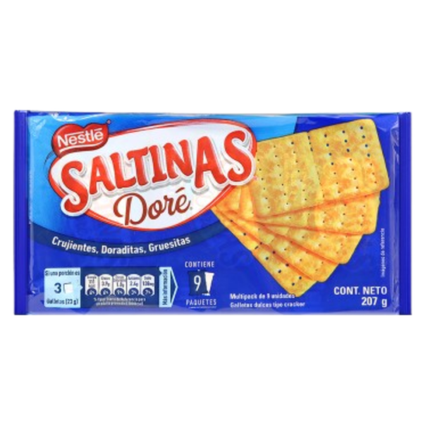 Galletas Saladas-Saltinas Dore - Nestle (207g)