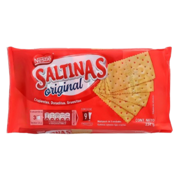 Galletas Saladas-Saltinas Original - Nestle (234g)