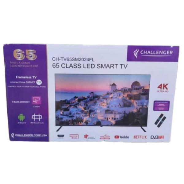 Smart TV 65" - Challenger