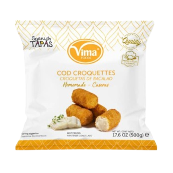 Croquetas Casera de Bacalao - Vima Foods (500g)