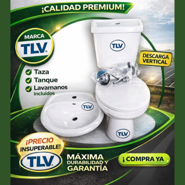 Juego de Baño - TLV (Descarga Vertical) Juego de Baño - TLV (Descarga Vertical)