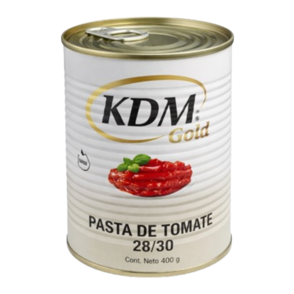 Pasta de Tomate – KDM Gold (400g) Pasta de Tomate – KDM Gold (400g)