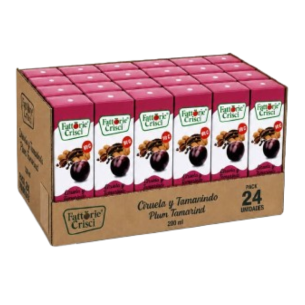 Caja de Jugo de Ciruela y Tamarindo - Fattorie Crisci (24U x 200ml) Caja de Jugo de Ciruela y Tamarindo - Fattorie Crisci (24U x 200ml)