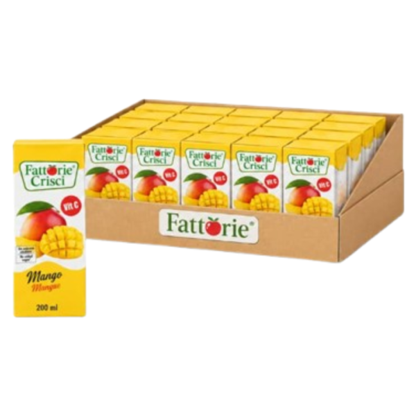 Caja de Jugo de Mango - Fattorie Crisci (24U x  200ml)
