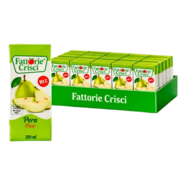 Caja de Jugo de Pera - Fattorie Crisci (24U x 200ml)(1) Caja de Jugo de Pera - Fattorie Crisci (24U x 200ml)