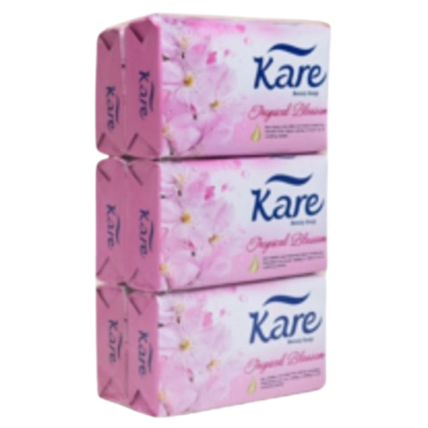 Jabón de Baño-Flor Tropical – Kare (6U x 75g) Jabón de Baño-Flor Tropical – Kare (6U x 75g)