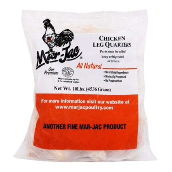 Paquete de Pollo-Cuartos de Pollo - Mar-Jac (10lb)