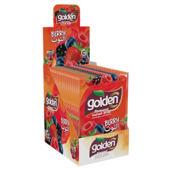 Rrefresco de Bayas - Golden (24U x 9g) Refresco de Bayas - Golden (24U x 9g)