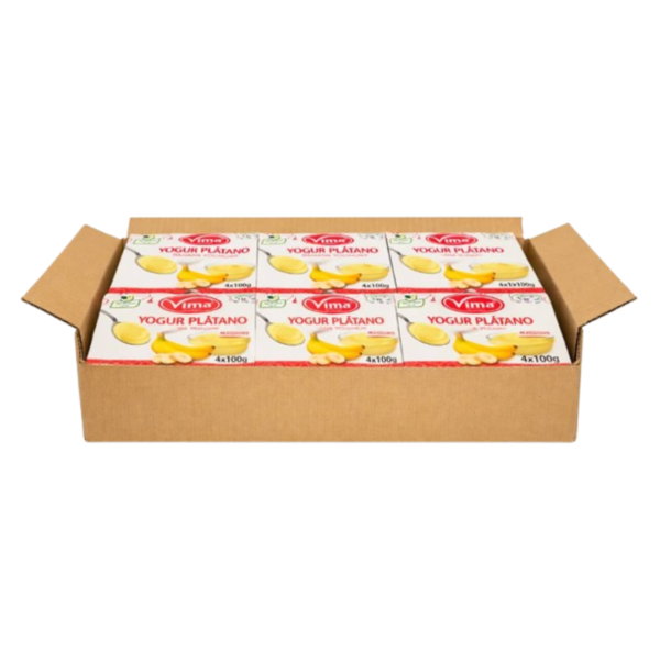 Yogurt Plátano - Vima (24U) Yogurt Plátano - Vima (24U)