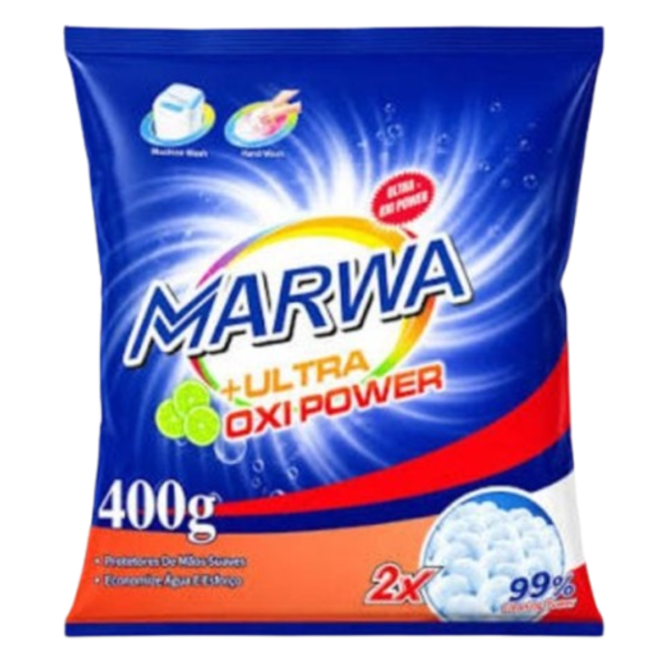 Detergente en Polvo - Marwa (400g) Detergente en Polvo - Marwa (400g)