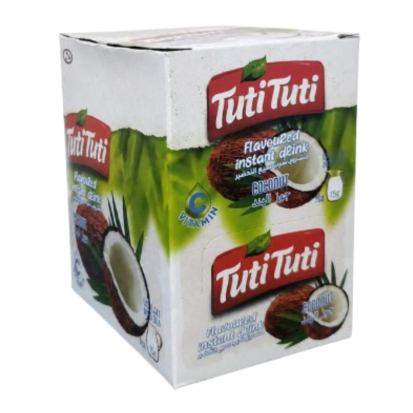 Refresco de Coco - TutiTuti (24 x 9g) Refresco de Coco - TutiTuti (24 x 9g)
